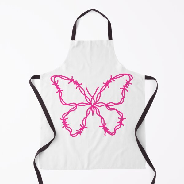 Item preview, pink barbed wire butterfly  designed and sold by designedsyddd.