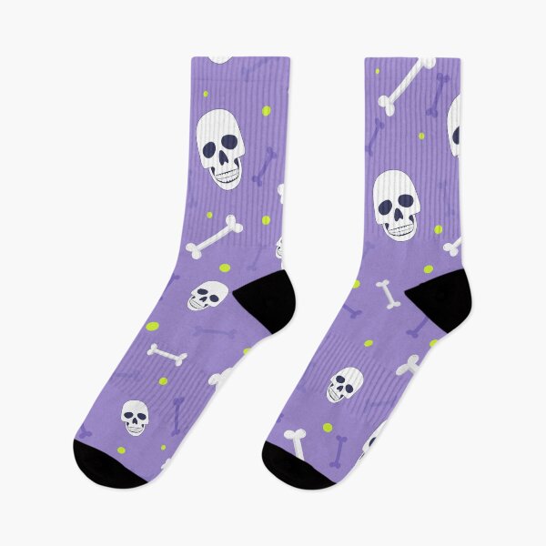 Item preview, Halloween Skull and Bones Seamless Repeat Pattern designed and sold by JaneApril.