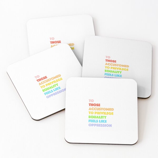 Item preview, RBG - To Those Accustomed to Privilege Equality Feels Like Oppression designed and sold by creativeloft.