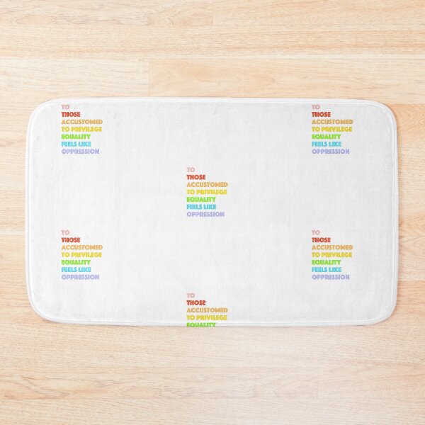 Item preview, RBG - To Those Accustomed to Privilege Equality Feels Like Oppression designed and sold by creativeloft.