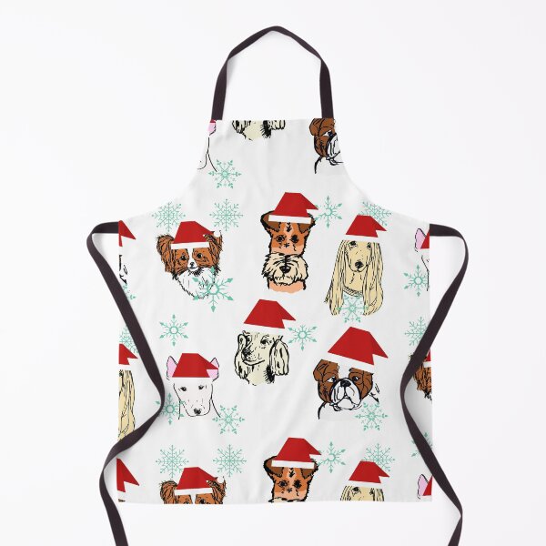Artikelvorschau, Weihnachts-Weihnachtsmann-Hundemuster entworfen und verkauft von NinaBetterNot.
