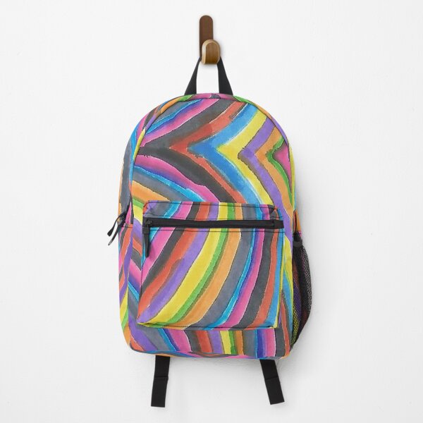 Item preview, Retro Circles Rainbow Print designed and sold by DanielleGensler.