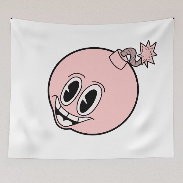 Item preview, Vintage Bomb Face designed and sold by Puffoo.