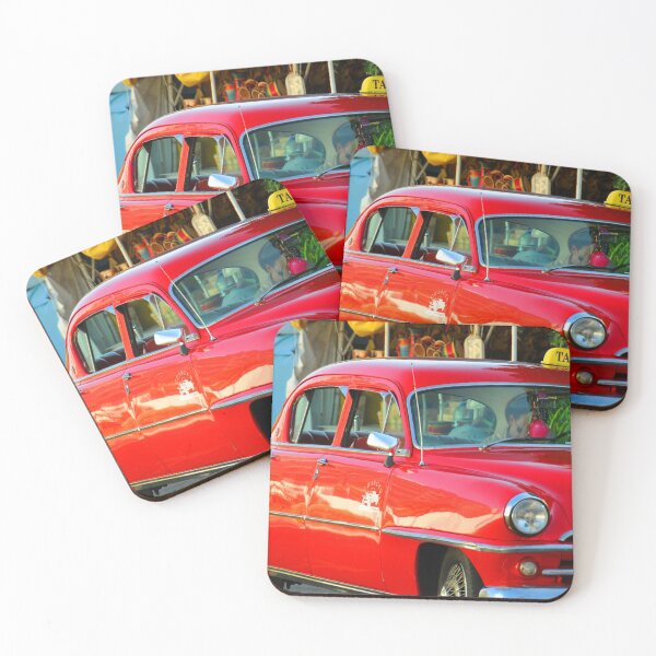 Item preview, Red Cuban Taxi  designed and sold by infiniteartfoto.