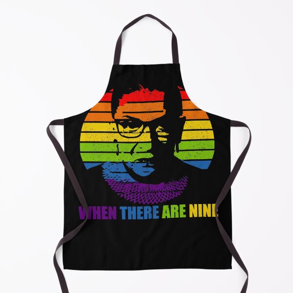 Item preview, When There Are Nine Ruth Bader Ginsburg RBG designed and sold by RandomStuffShop.