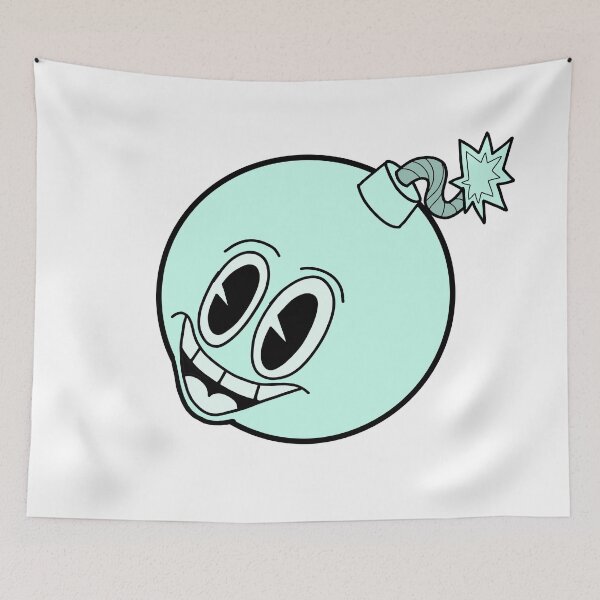 Item preview,  Vintage Bomb Face designed and sold by Puffoo.