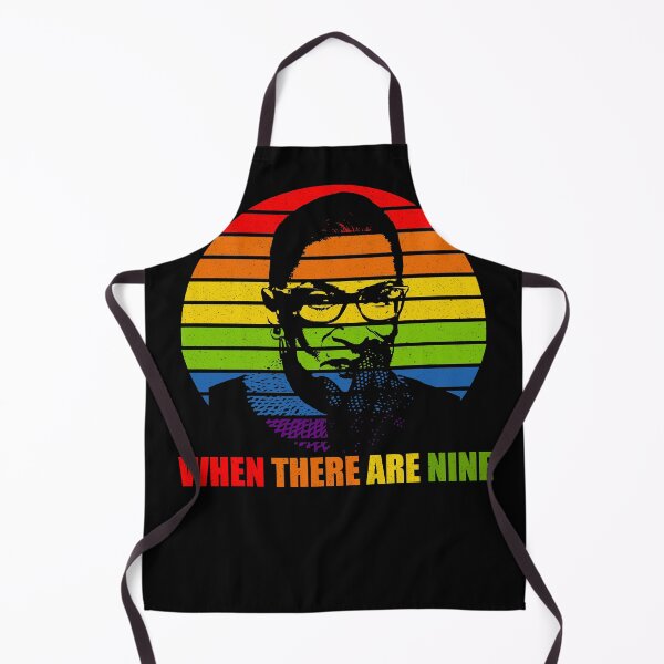 Item preview, When There Are Nine Ruth Bader Ginsburg RBG designed and sold by RandomStuffShop.