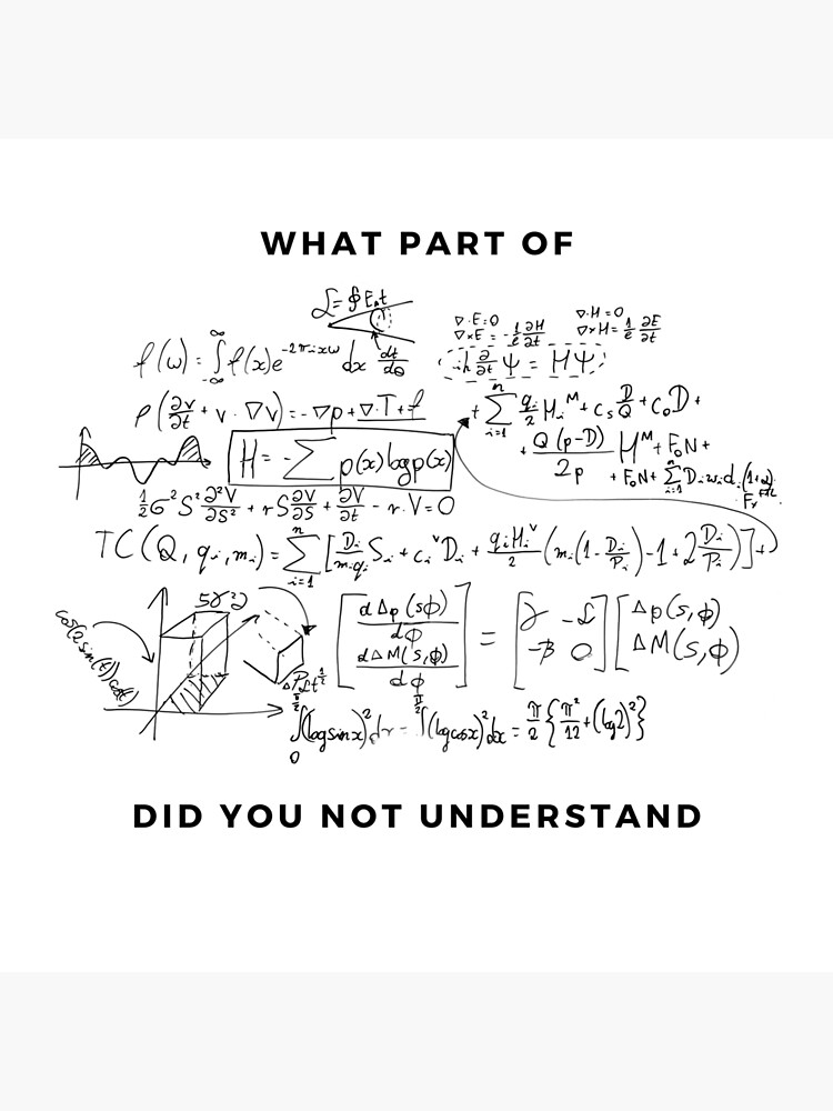 Quick, think of a complicated math equation! - Imgflip