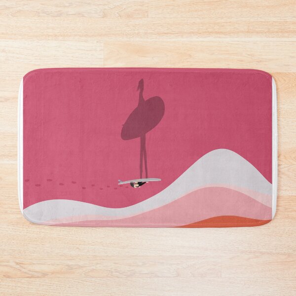 Item preview, Gone Surfing | Pink Beach Illustration  designed and sold by The-Drone-Man.