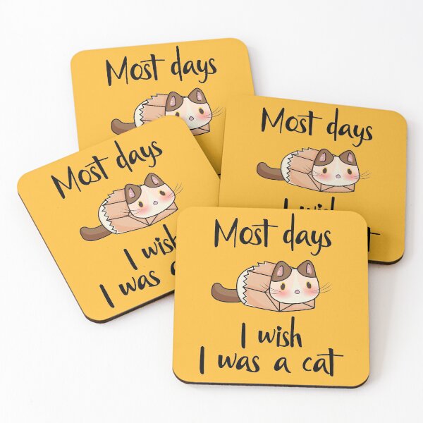 Item preview, Most days I wish I was a cat designed and sold by Achily.