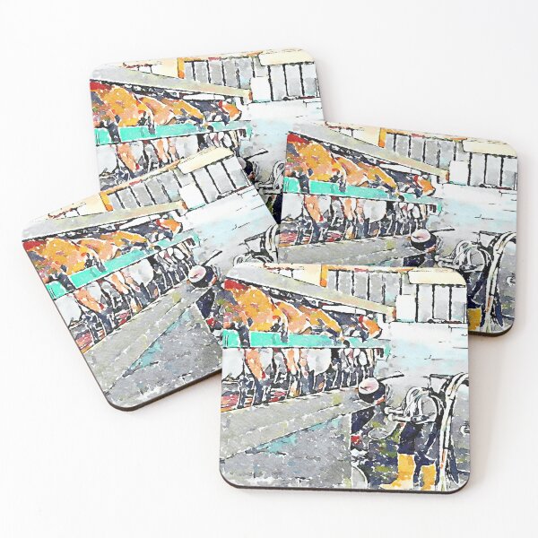 Item preview, Goats at milking designed and sold by Giuseppe Cocco.