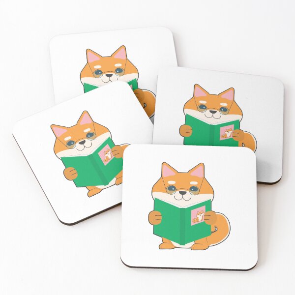 Item preview, Shiba Inu Reading designed and sold by Batmantis275.