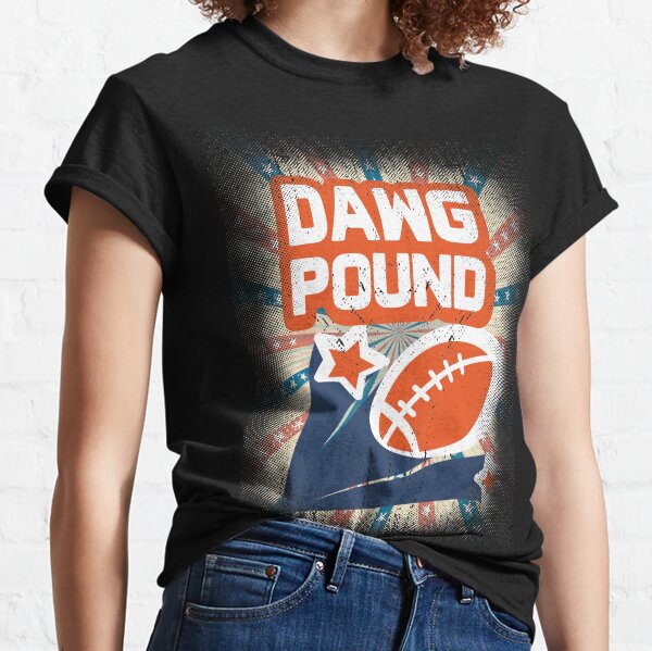 NFL Nike tee CLEVELAND BROWNS T-Shirt Dawg Pound Football Small