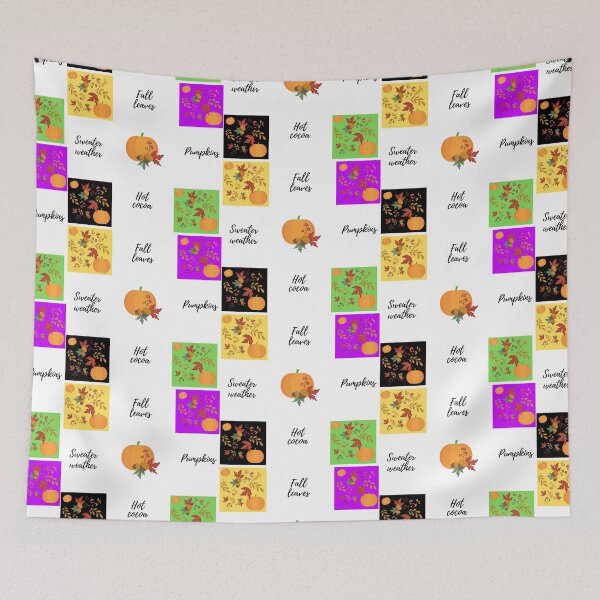 Item preview, Fall patterns and phrases designed and sold by VondasCreations.