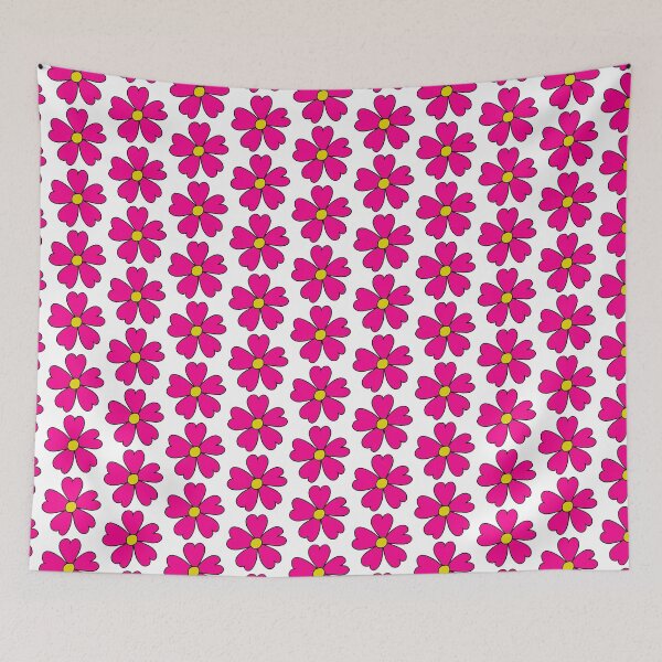 Item preview, Bib Flower in Classic Bright Pink designed and sold by CottoVerdi.