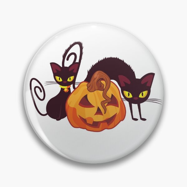 Item preview, Black Cats Pumpkin designed and sold by cuteCREEPshop.