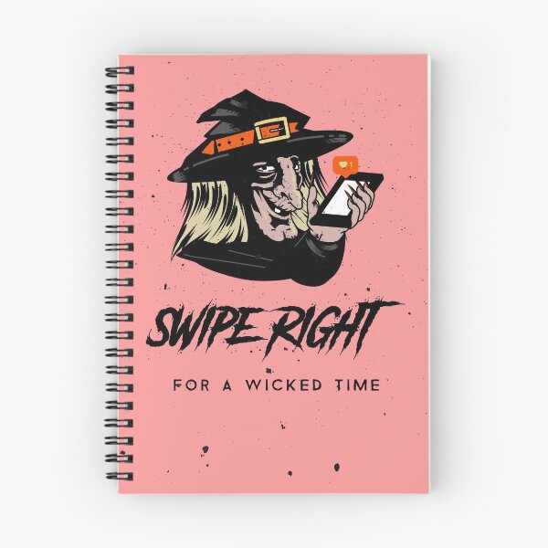 Item preview, Swipe Right for a Wicked Time designed and sold by Frosty1489.