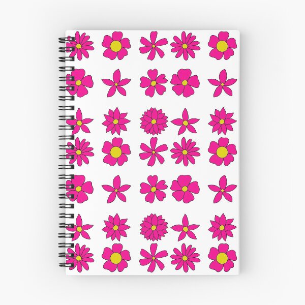 Item preview, Bib Flowers Pack in Classic Bright Pink on White designed and sold by CottoVerdi.