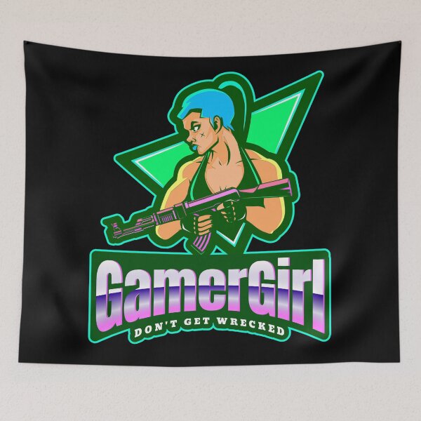 Item preview, I'm a gamer girl - Don't get wrecked!  designed and sold by PrintPit.