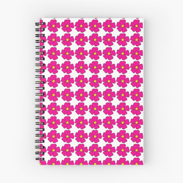 Item preview, Bib Flower in Classic Bright Pink On White designed and sold by CottoVerdi.