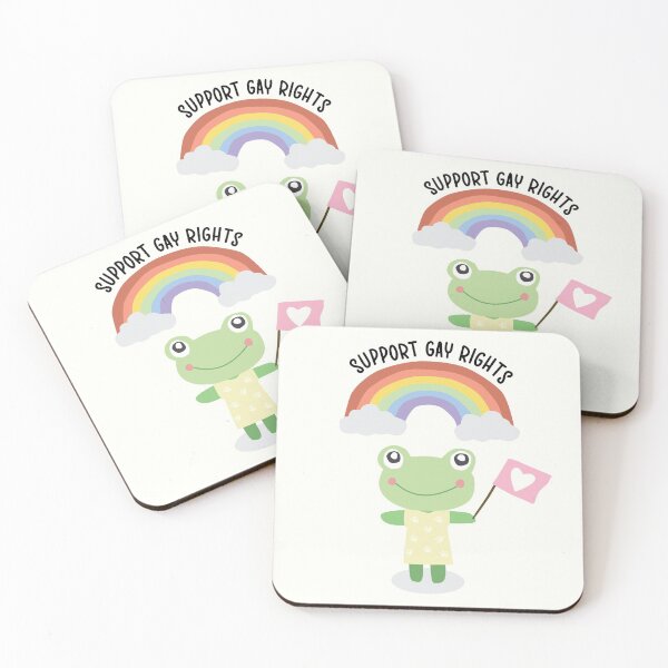 Item preview, Support Gay Rights designed and sold by FrogtasticArt.