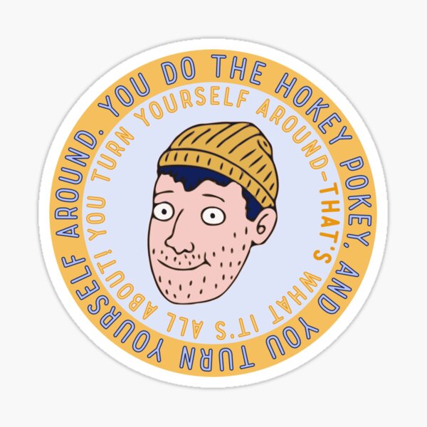 Todd Chavez Hokey Pokey Sticker