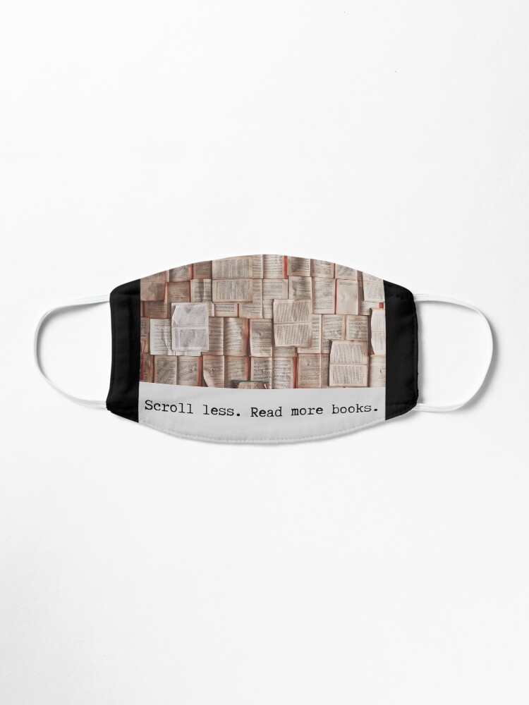 Alternate view of Books With Laurie (bookswithlaurie.com) Mask