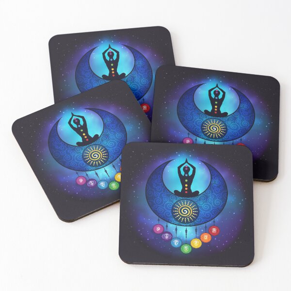 Artikelvorschau, 7 Chakra Female Moon & Sun - 59 Universum entworfen und verkauft von chakraplaza.