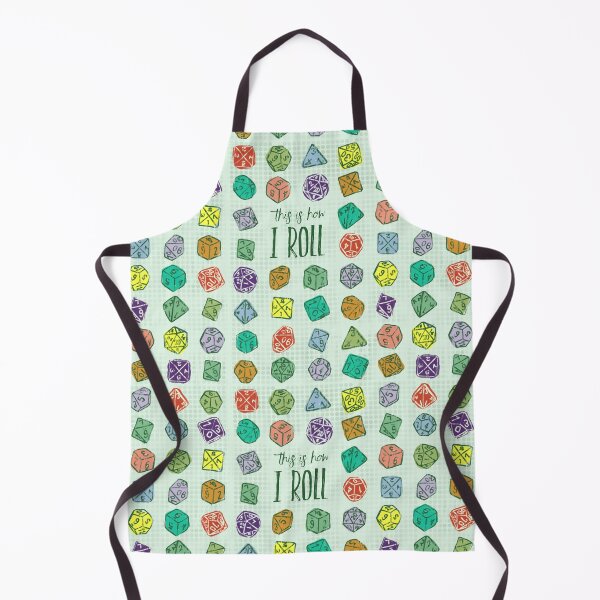 Item preview, How I Roll Gamer Dice Green designed and sold by SakuraSkies.