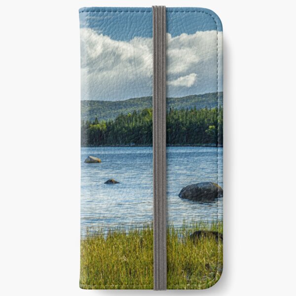 Rocky Inlet on the Coast iPhone Wallet