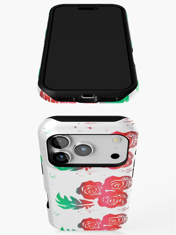 Thumbnail 3 of 4, iPhone Case, Ombre Roses designed and sold by GworksofArt.