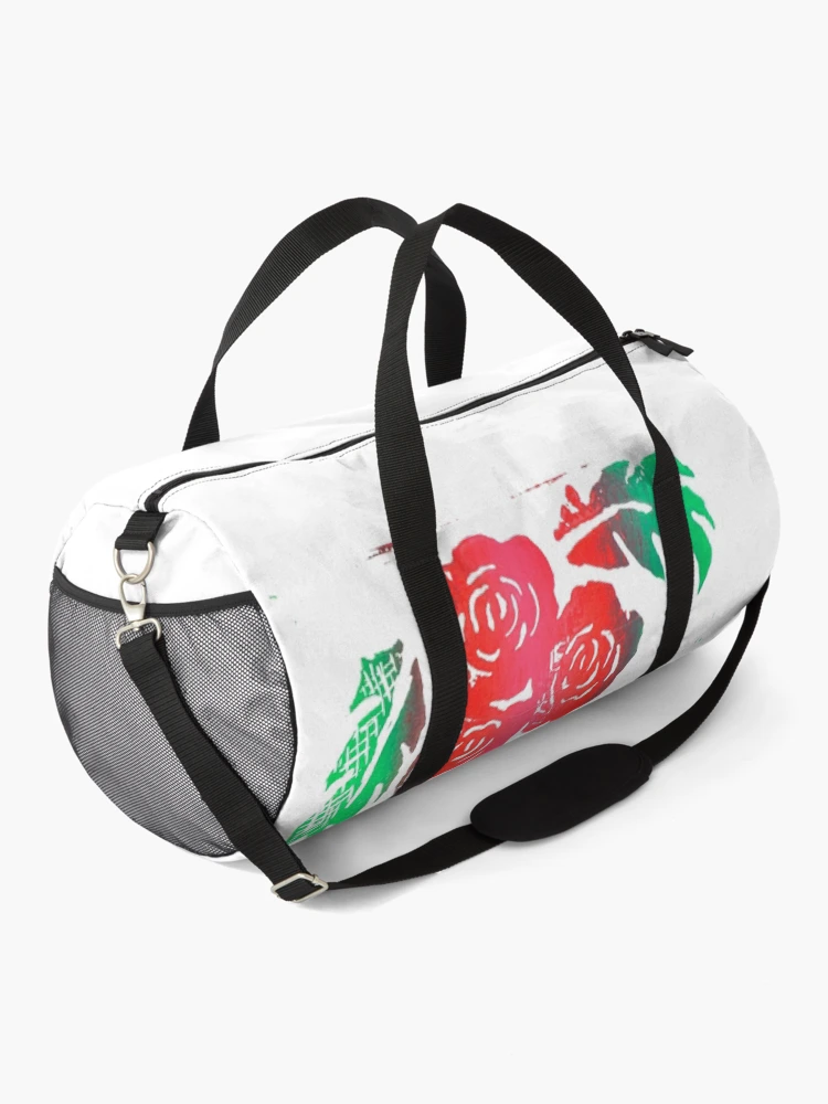 Thumbnail 2 of 3, Duffle Bag, Ombre Roses designed and sold by GworksofArt.