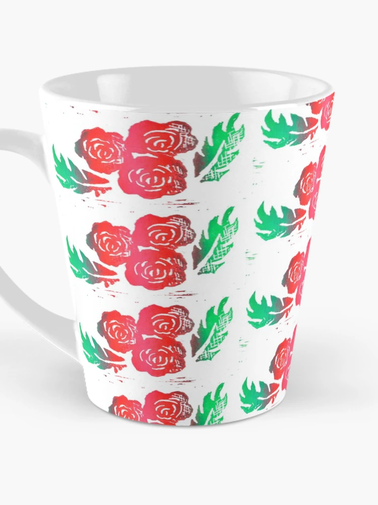 Thumbnail 3 of 4, Coffee Mug, Ombre Roses designed and sold by GworksofArt.