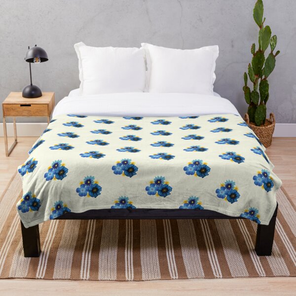 Item preview, Blue & Yellow Flowers designed and sold by Greanqueen.