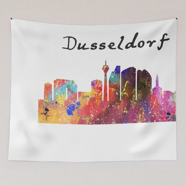 Item preview, Dusseldorf Quote Art Design Inspirational Motivat designed and sold by vividpixelusa.