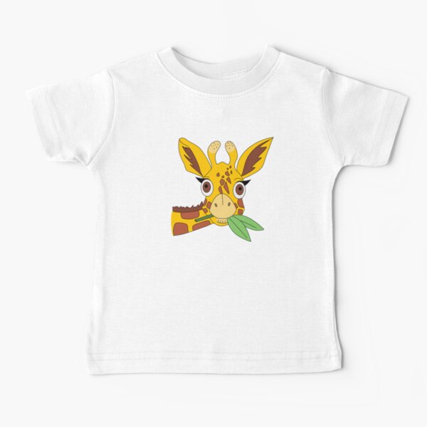 Item preview, Shocked Giraffe eating leaves designed and sold by MammaPanda.