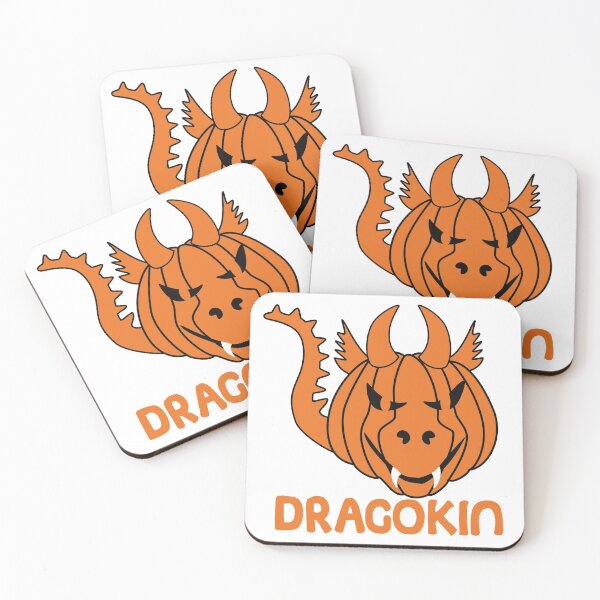 Item preview, Halloween dragokin. Dragon shaped pumpkin. designed and sold by ReluctantChickn.