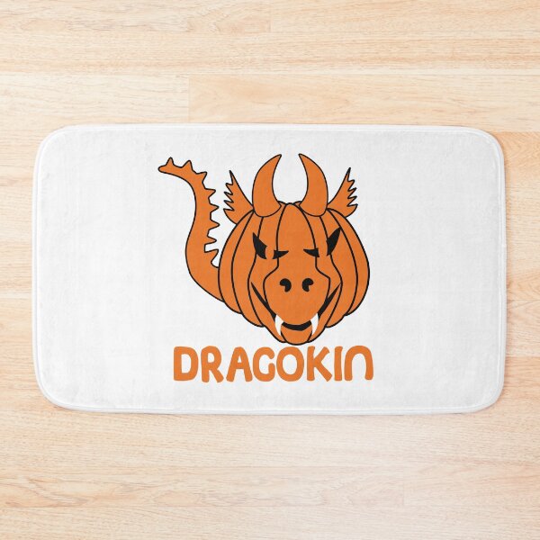 Item preview, Halloween dragokin. Dragon shaped pumpkin. designed and sold by ReluctantChickn.