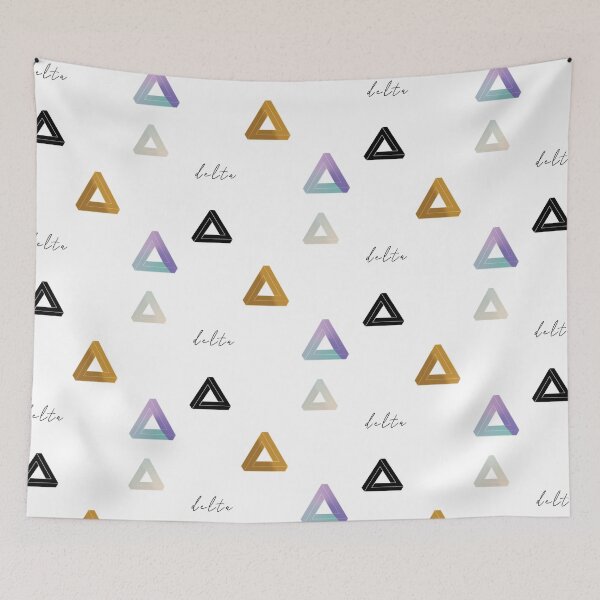 Item preview, Math gold black unicorn sticker magnet pack pattern Greek letter designed and sold by aloresarts.