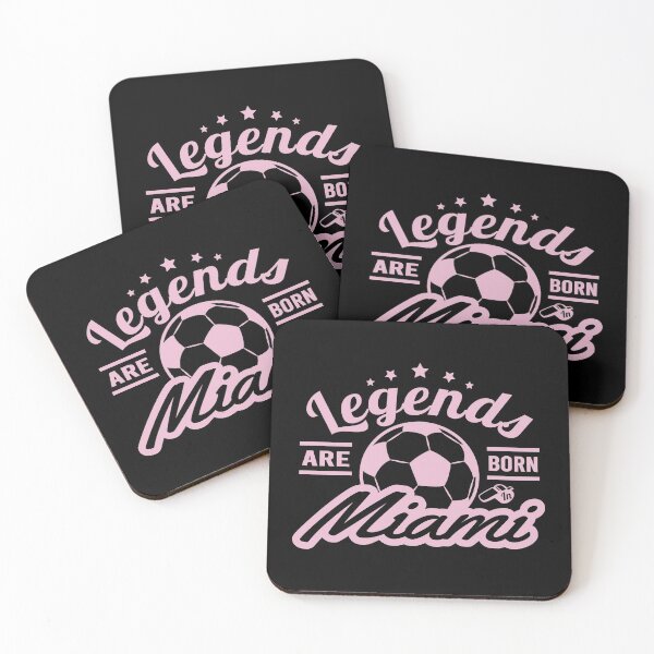 Item preview, Legends Are Born In Miami , Soccer fan typography vintage gift designed and sold by lamjar-art.