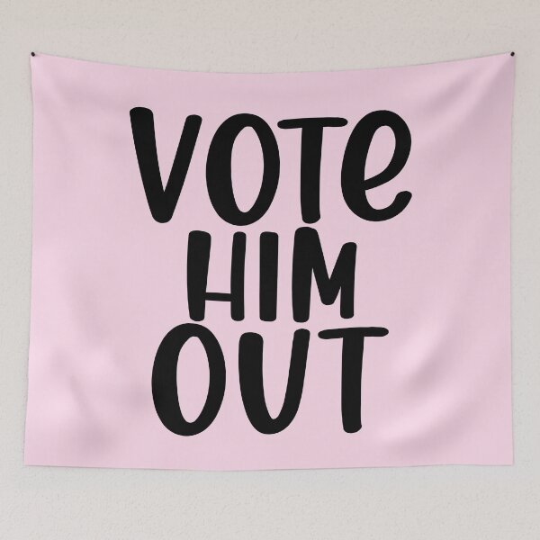 Item preview, vote Him out anti trump election 2020 President Biden 45 Democrat liberal  designed and sold by tiffanator606.