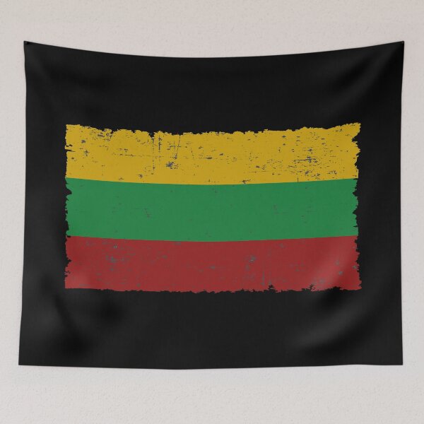 Item preview, Lithuania flag retro designed and sold by Argentini.