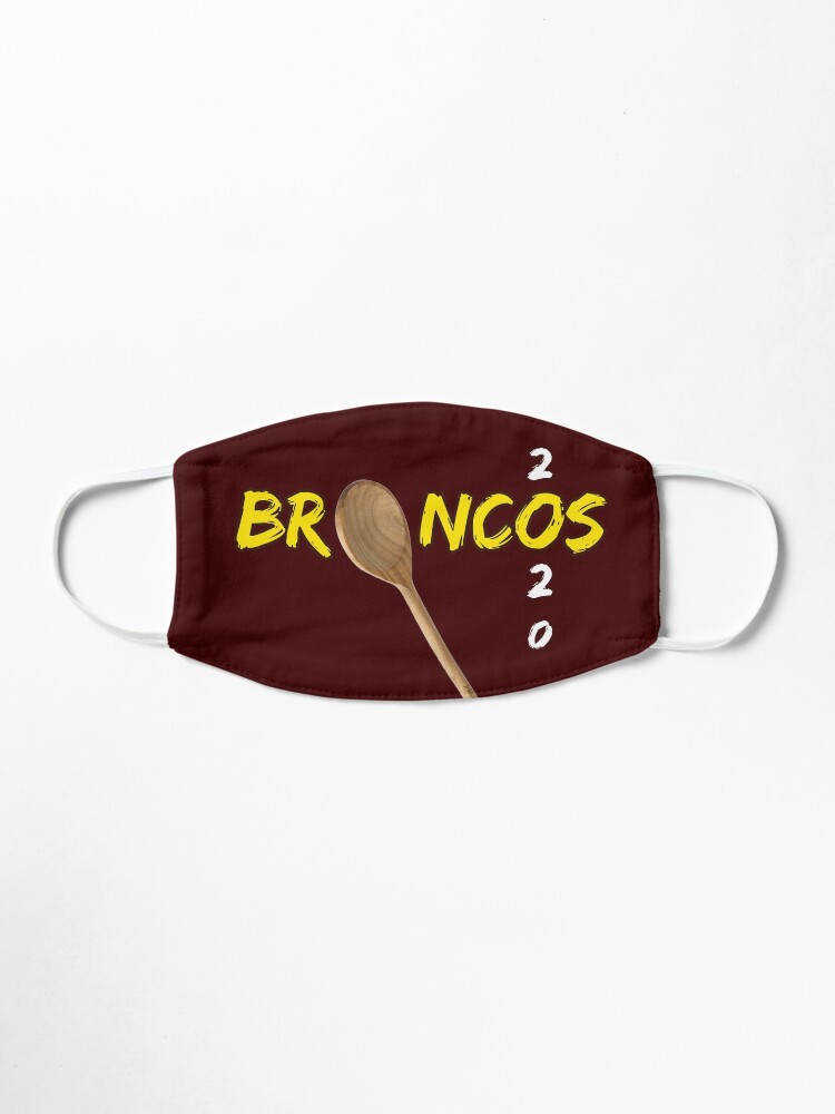 Brisbane Broncos Wooden Spoon Mask By Bkrsport Redbubble