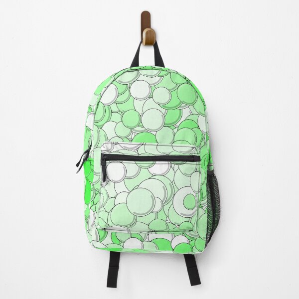 Item preview, Green and White Bubbles designed and sold by MathenaArt.