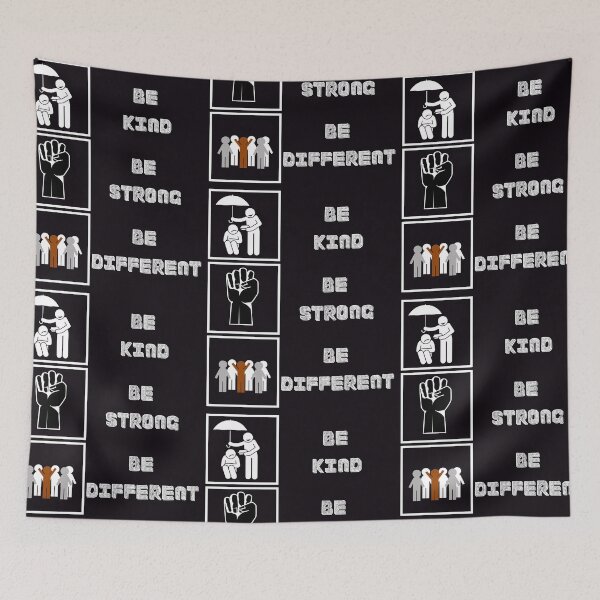 Item preview, Be kind, strong and different designed and sold by BarvinWayne.