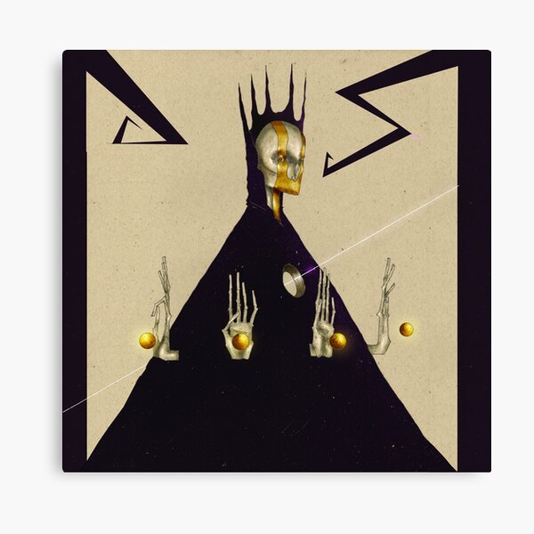 the golden orbs Canvas Print
