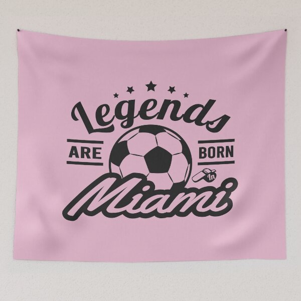 Item preview, Legends Are Born In Miami , Soccer fan cool vintage gift designed and sold by lamjar-art.