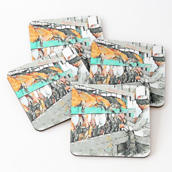 Item preview, Goats at milking designed and sold by Giuseppe Cocco.