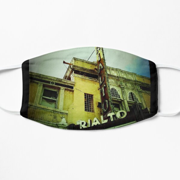 Rialto Theater South Pasadena Flat Mask