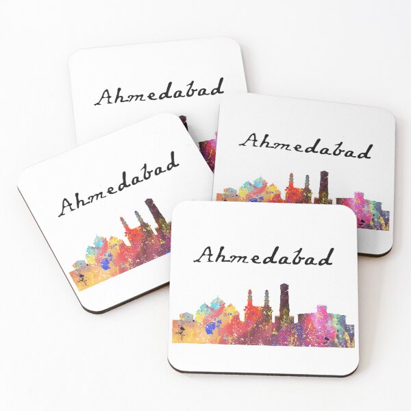 Item preview, Ahmedabad Quote Art Design Inspirational Motivati designed and sold by vividpixelusa.